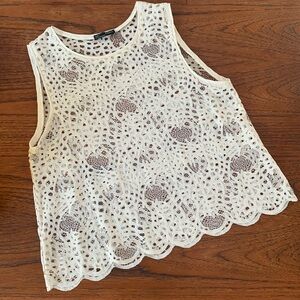 Zara lace tank top